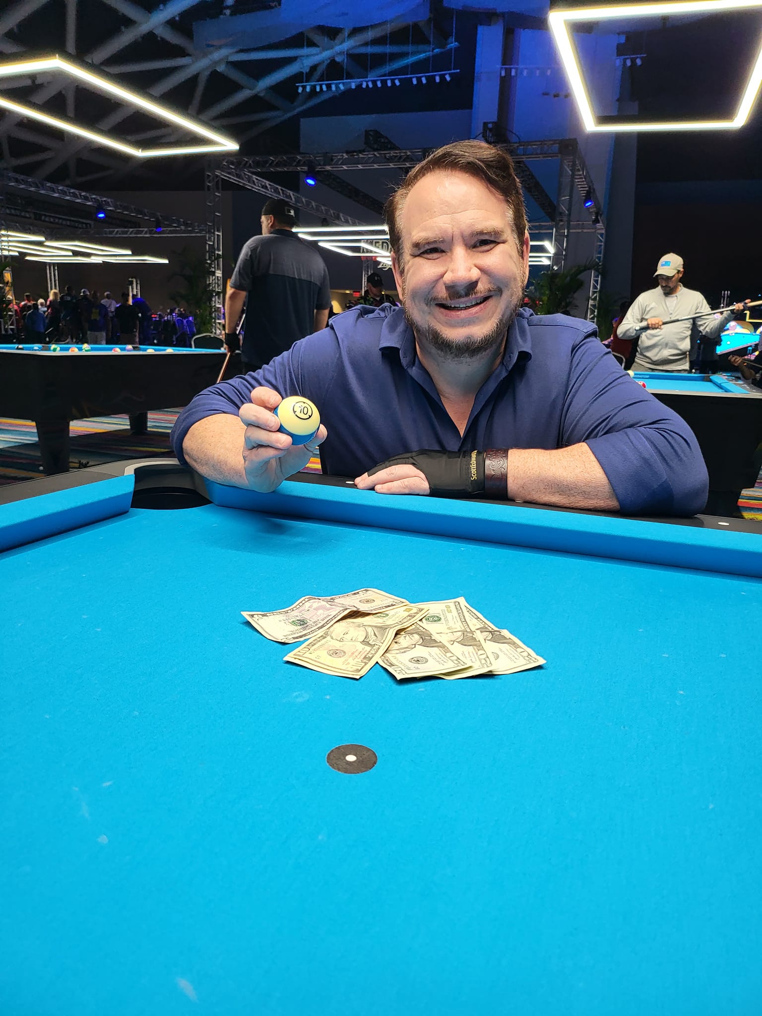 Won 100 bucks in a 10-ball mini in Puerto Rico!